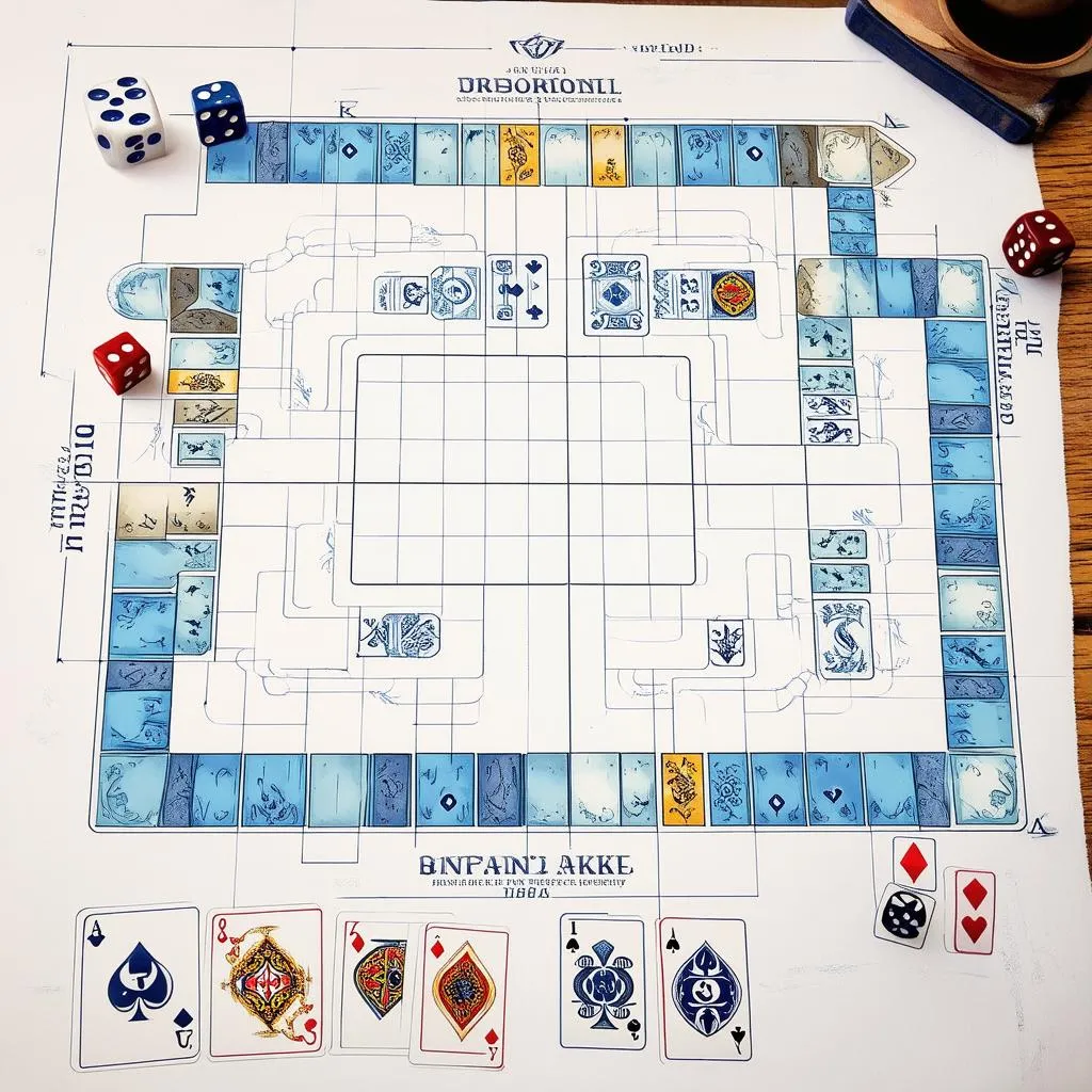 Blueprints board game