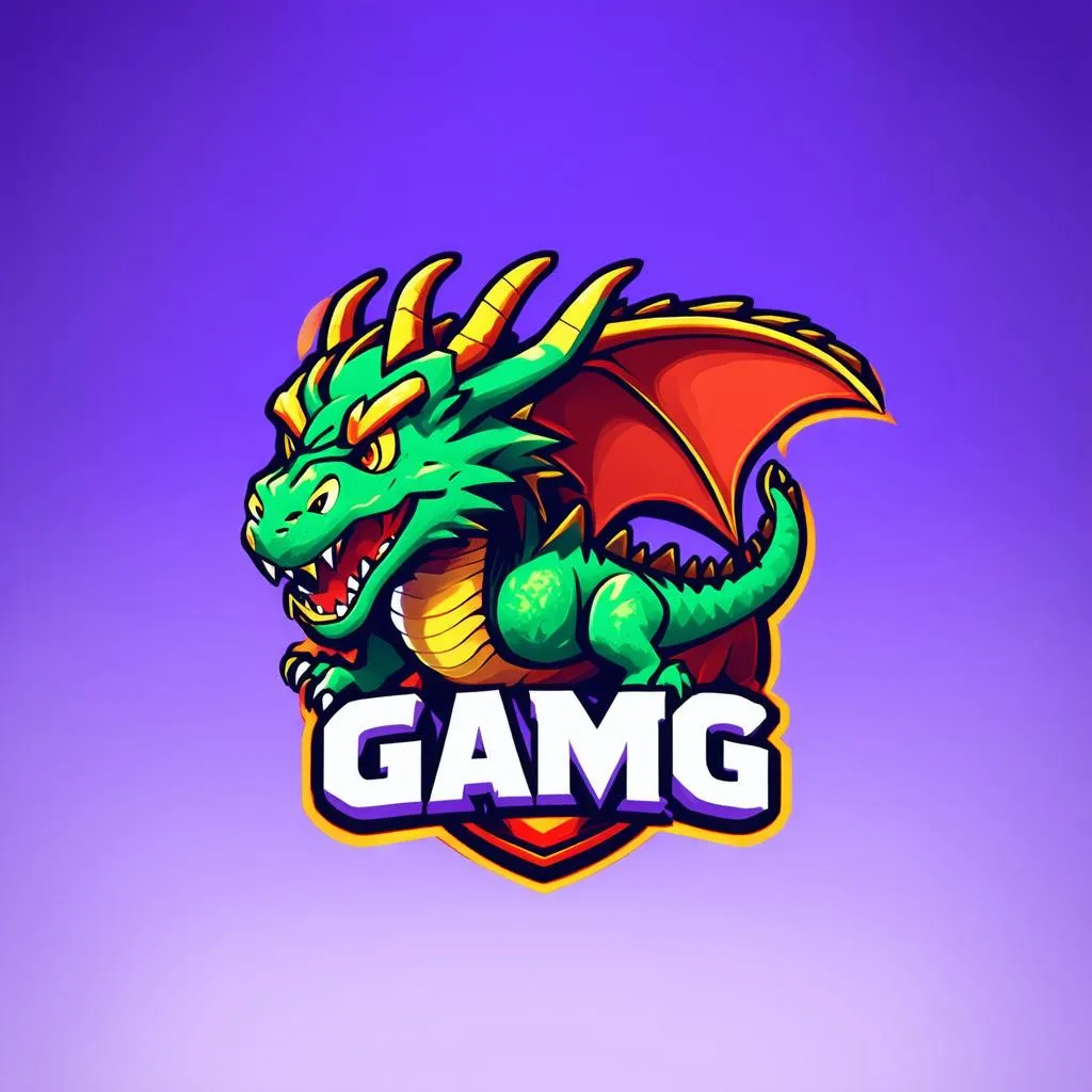 Thiết kế logo gaming ấn tượng