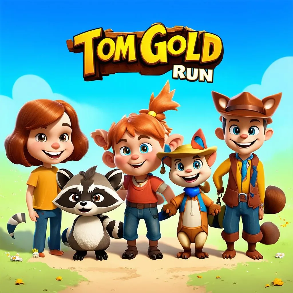 Tom Gold Run Characters