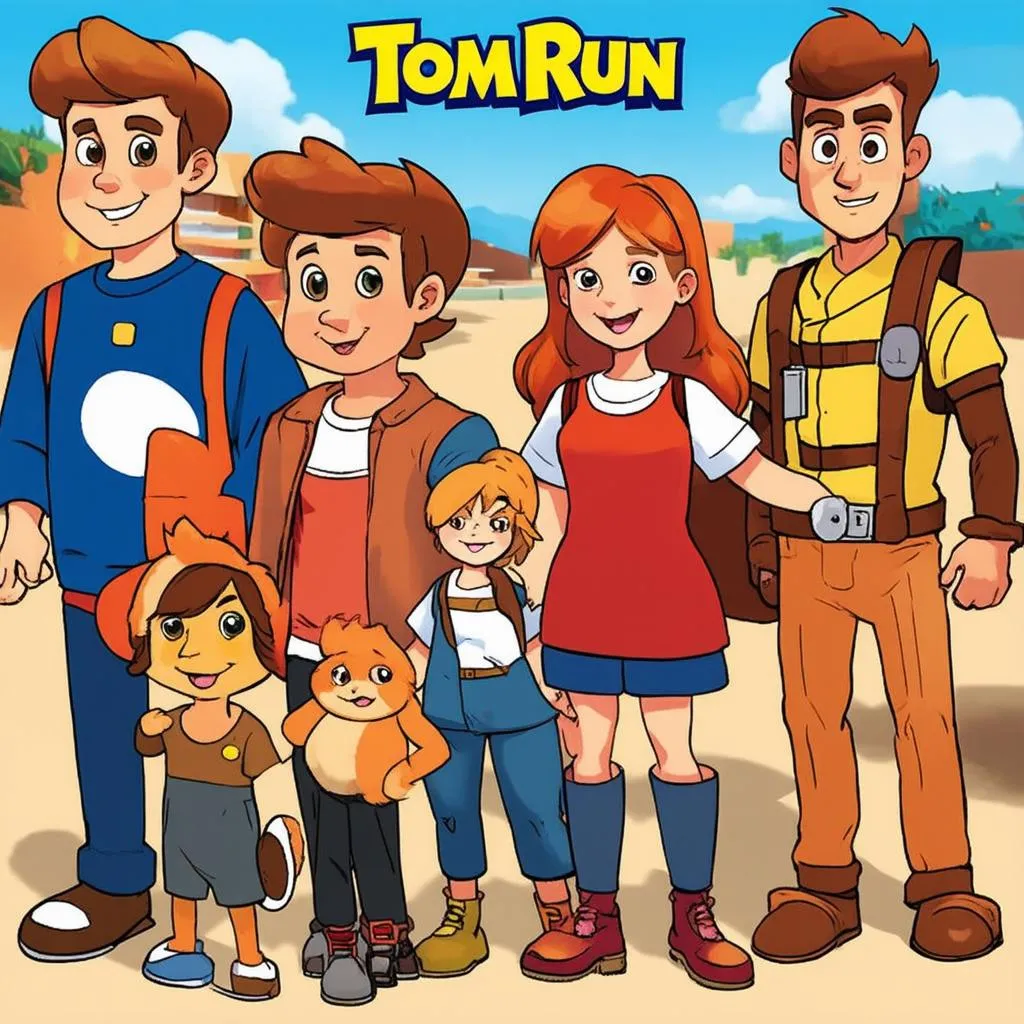 characters in tom run