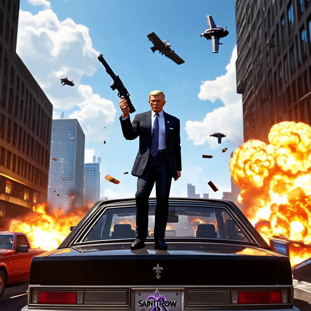 Tổng thống Saints Row 4