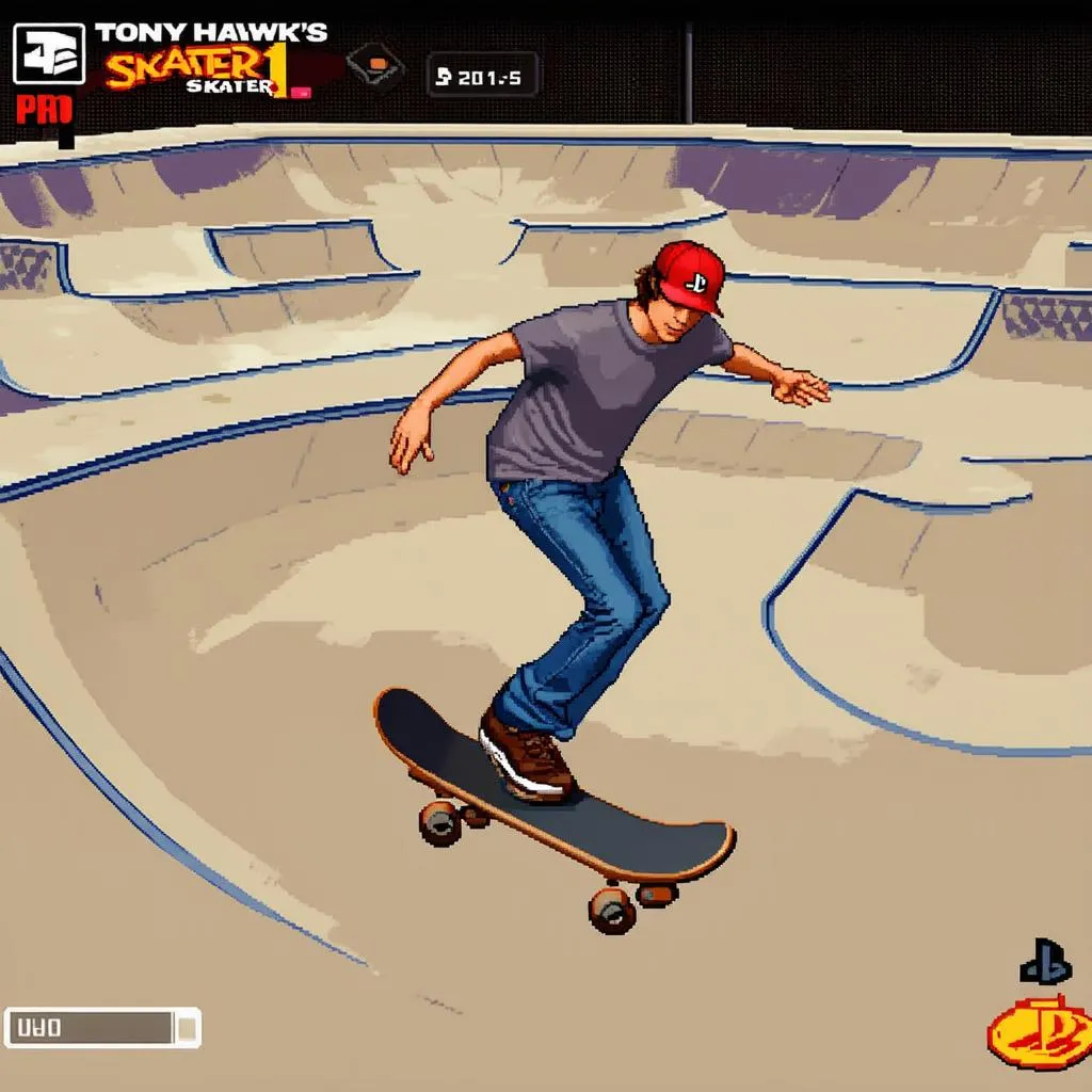 Tony Hawk's Pro Skater 1 Gameplay