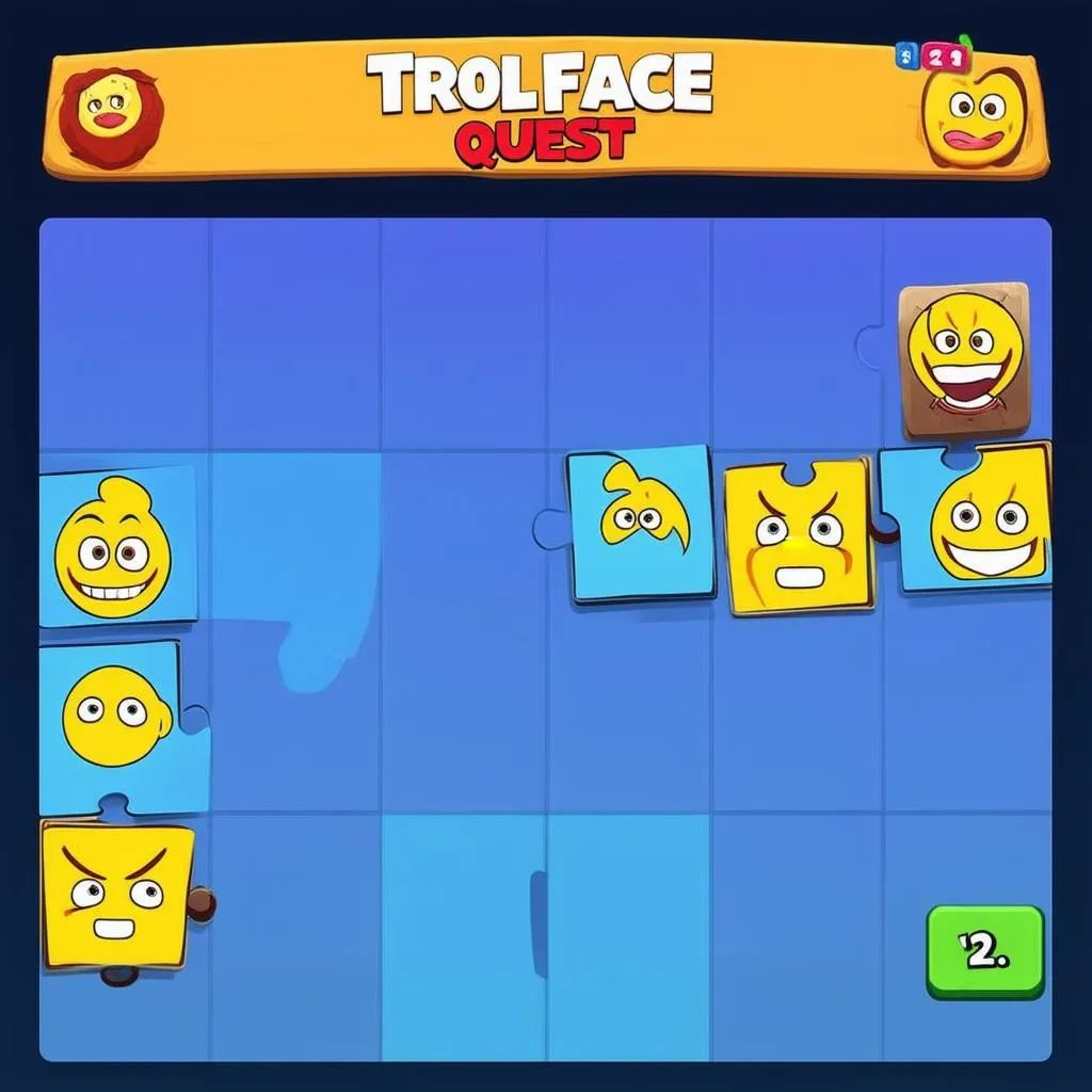 Lối chơi của Troll Face Quest