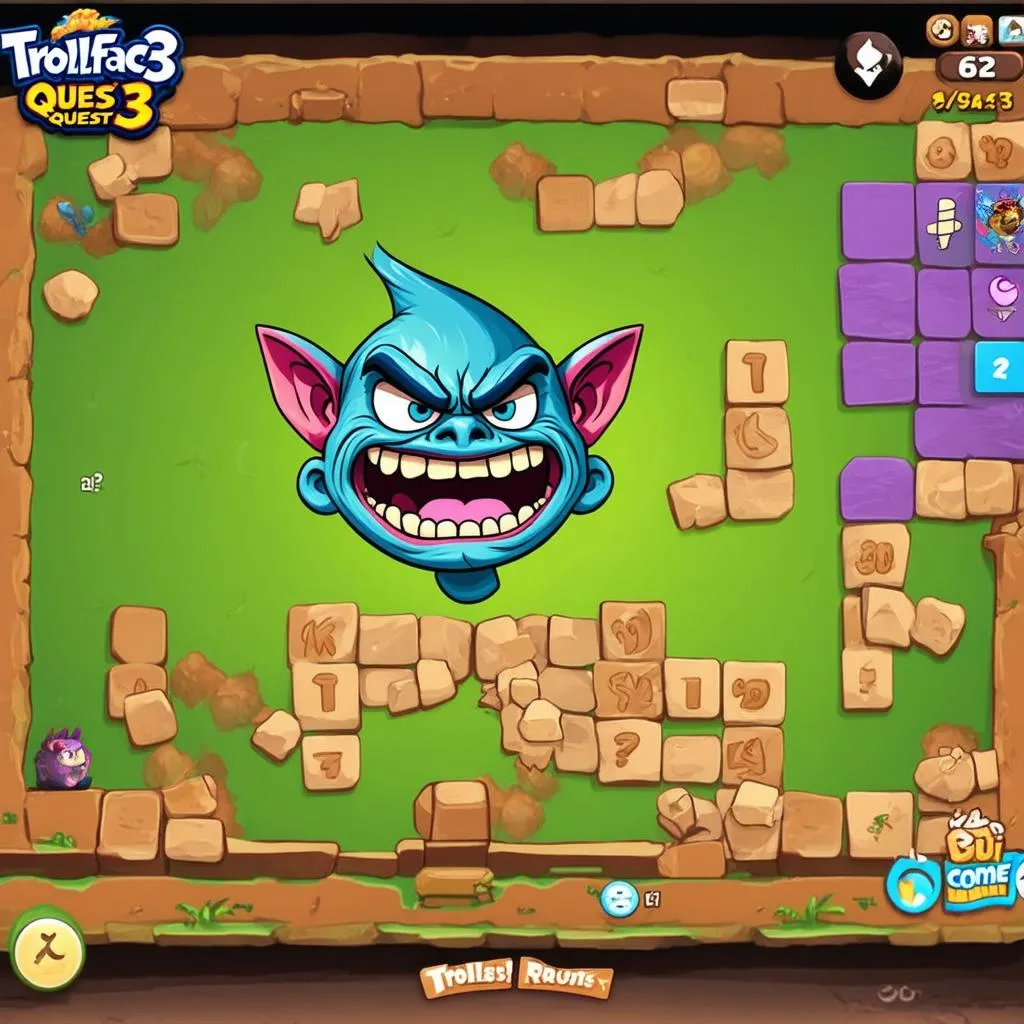 Screenshot of Trollface Quest 3 gameplay