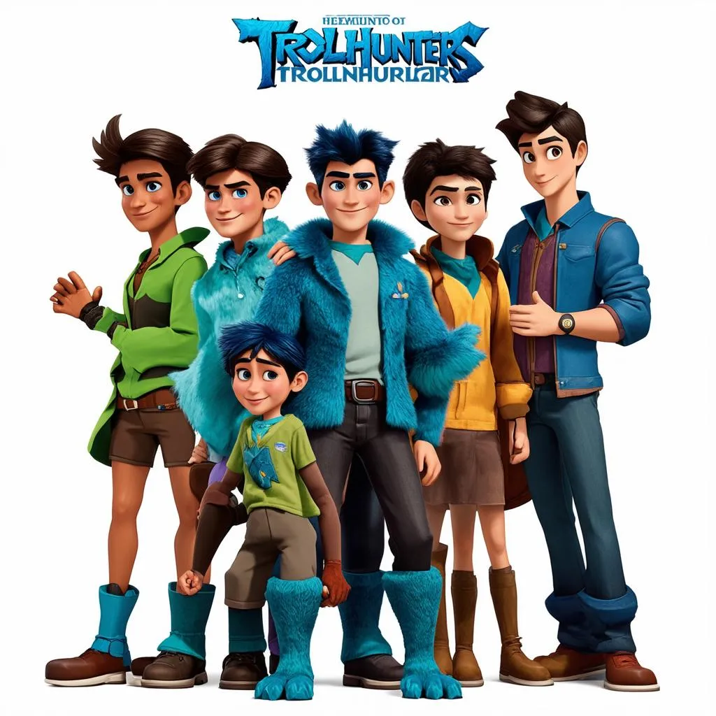 Trollhunters Nhân Vật