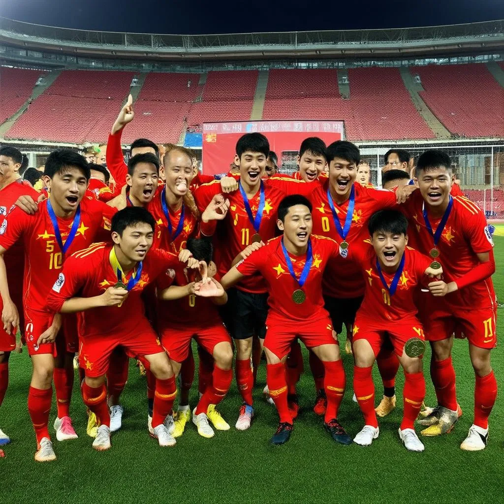 U23 Việt Nam chinh phục Sea Games