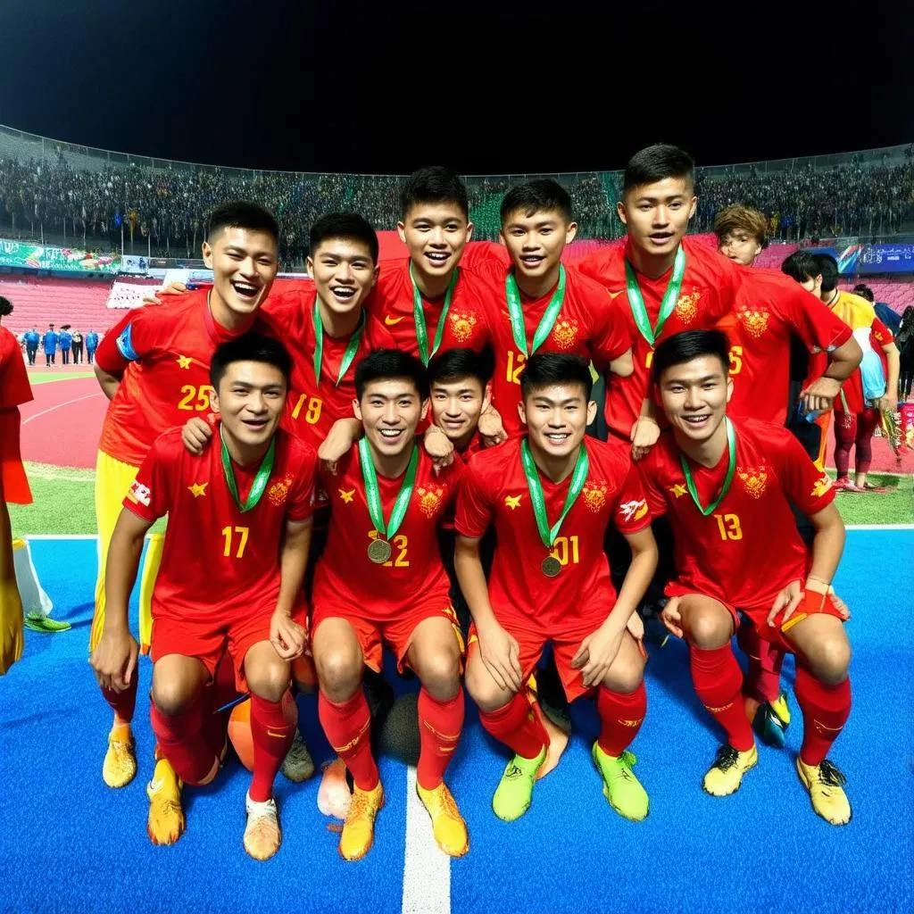 U23 Việt Nam giành HCV SEA Games 2017