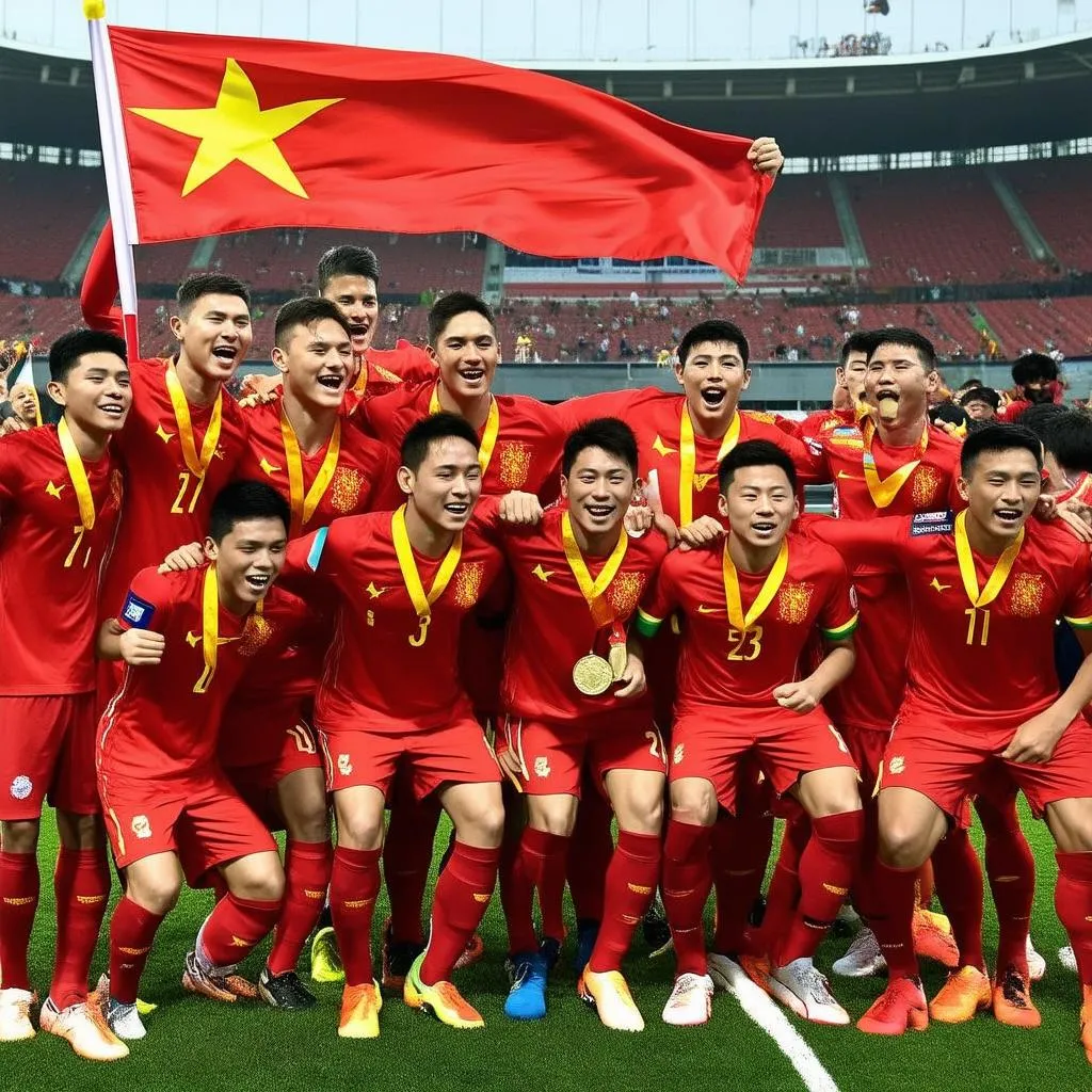 U23 Việt Nam giành Huy Chương Vàng Sea Games 30