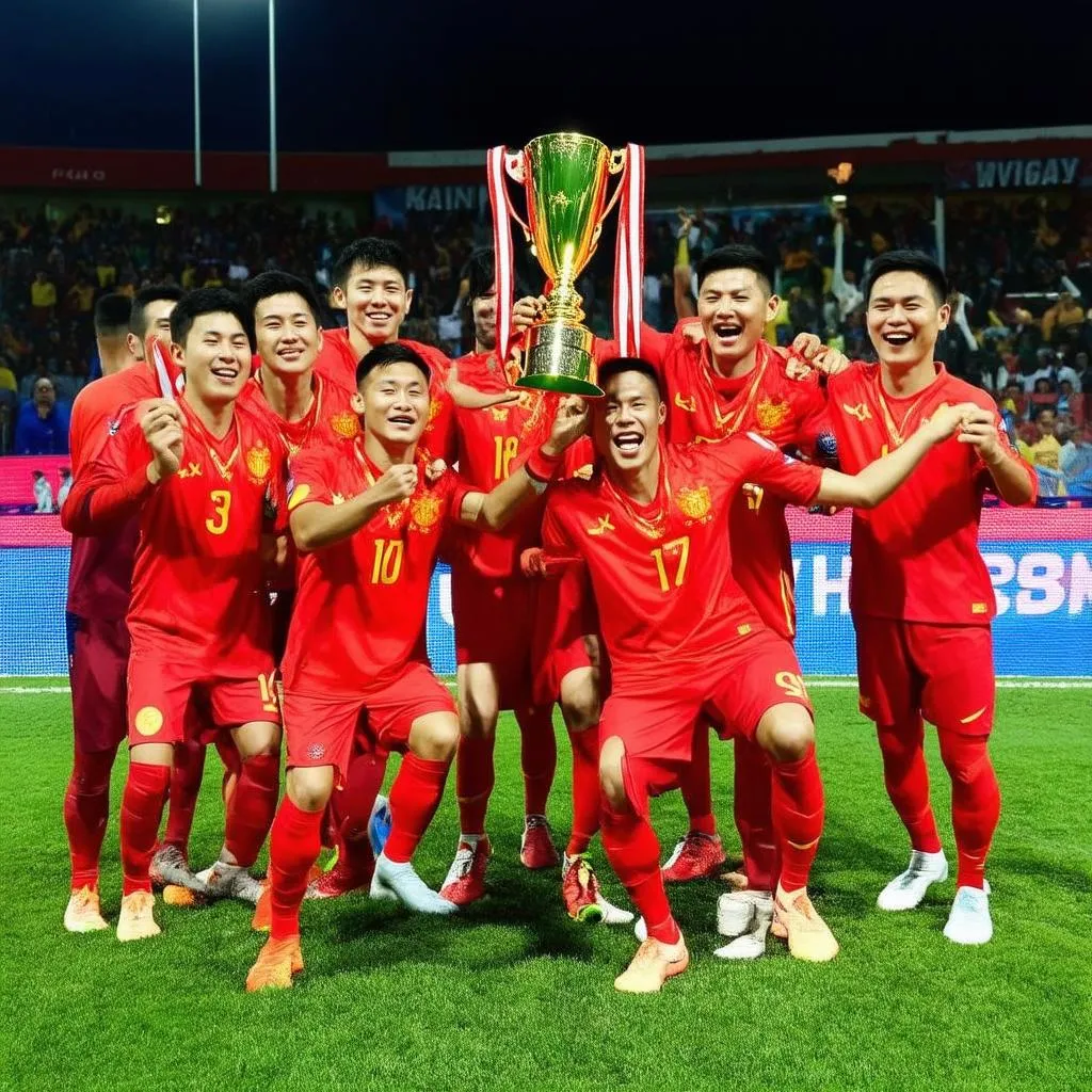 U23 Việt Nam giành huy chương vàng SEA Games 31