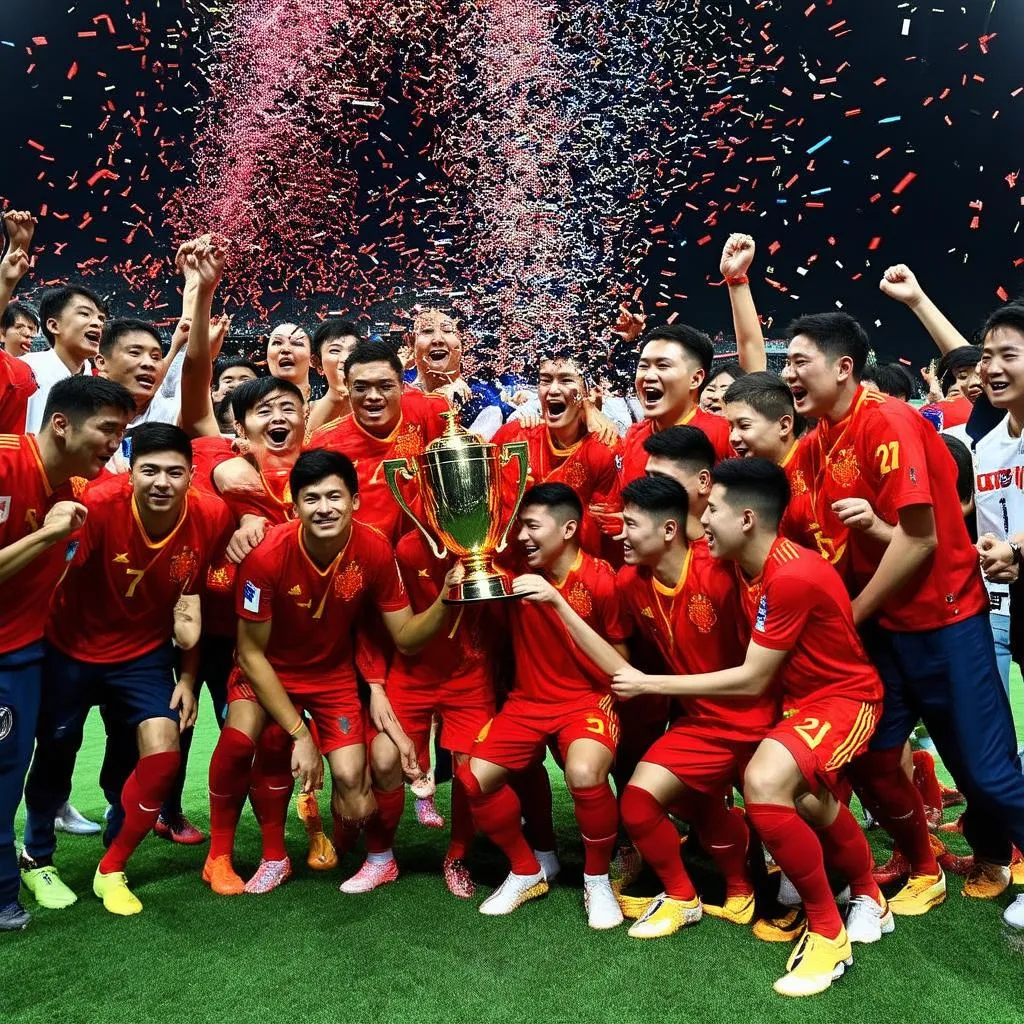 U23 Việt Nam giành Huy Chương Vàng SEA Games 31