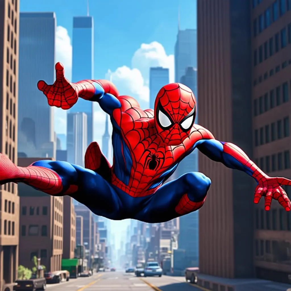 Ultimate Spider-Man Gameplay