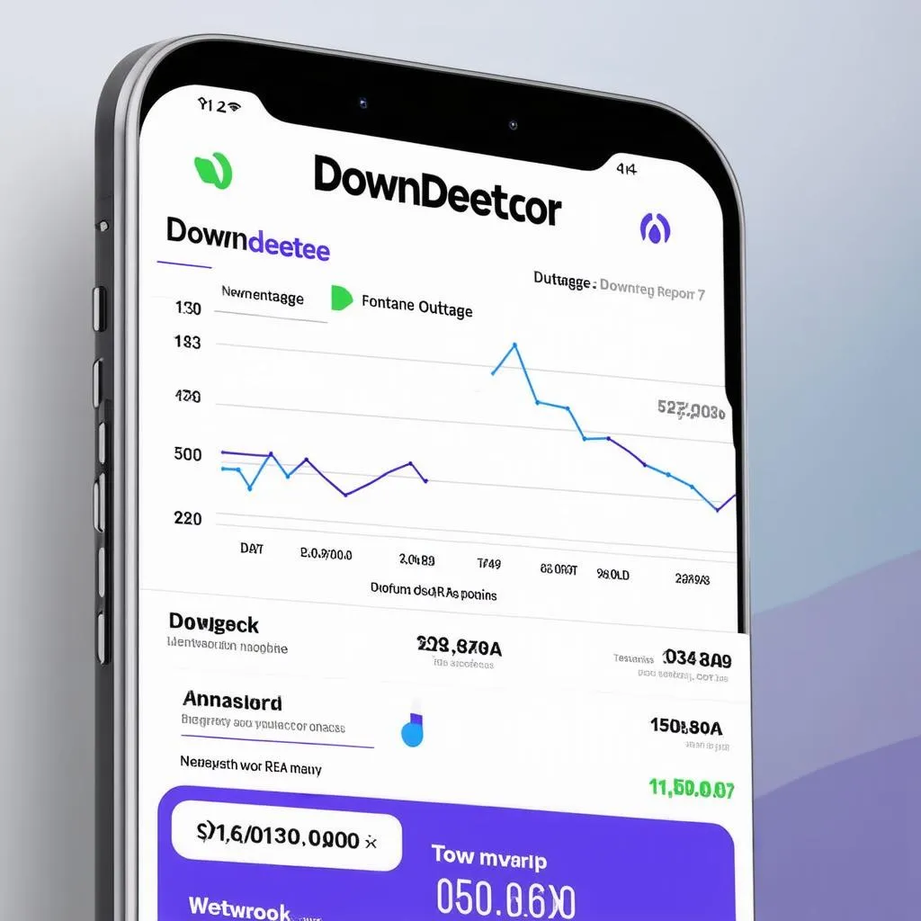 Ứng dụng Downdetector trên điện thoại