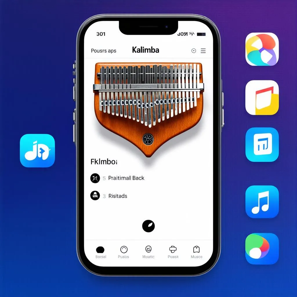 Ứng dụng game Kalimba trên App Store