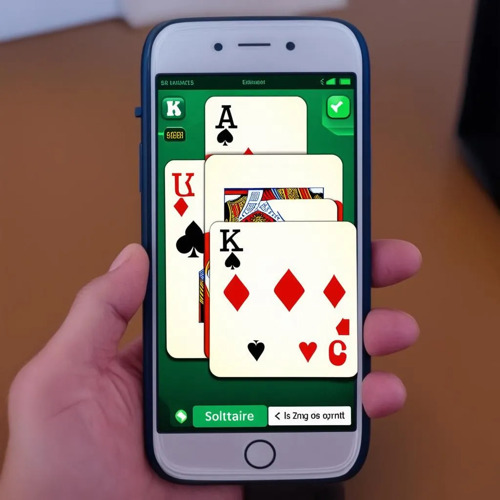 Ứng dụng game Solitaire trên điện thoại