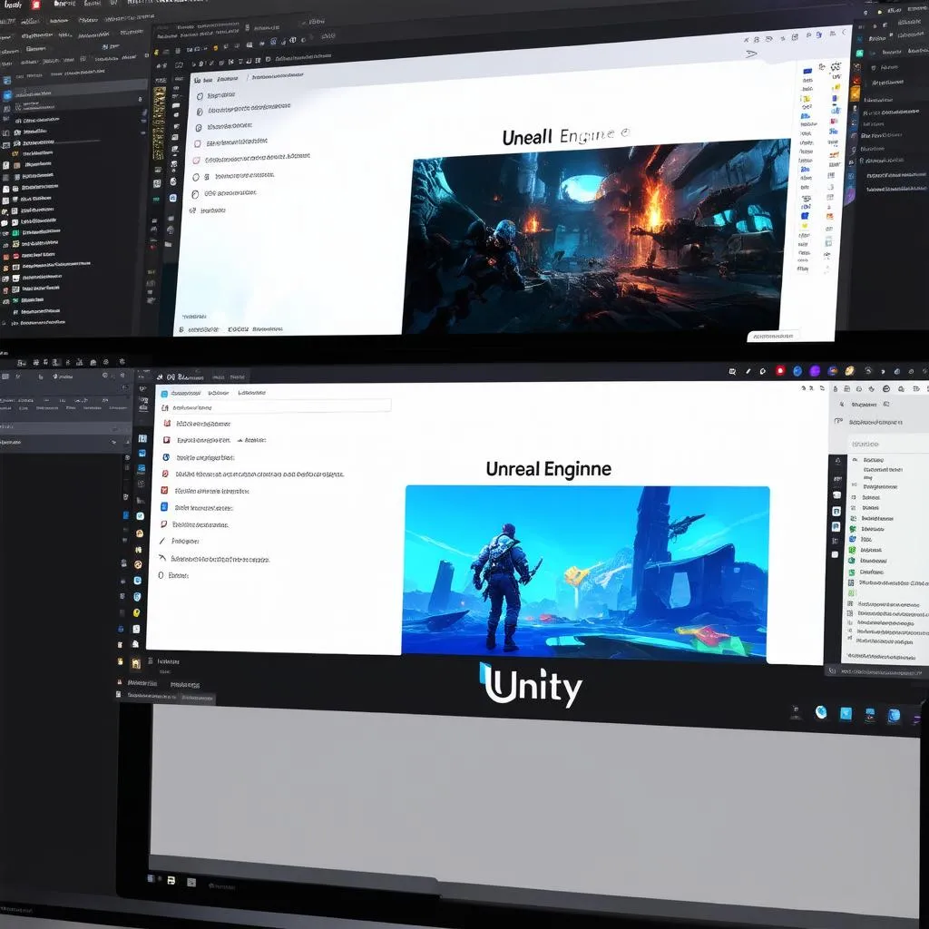 Unity và Unreal Engine