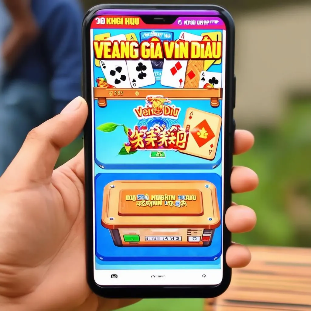 Game Vương Giả Vinh Diệu trên điện thoại