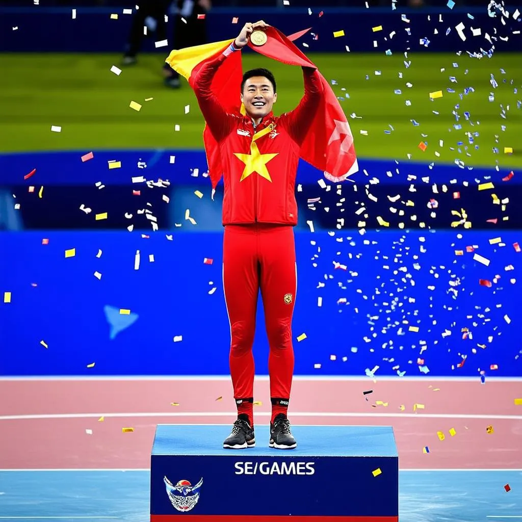 Vận động viên Việt Nam giành huy chương vàng SEA Games