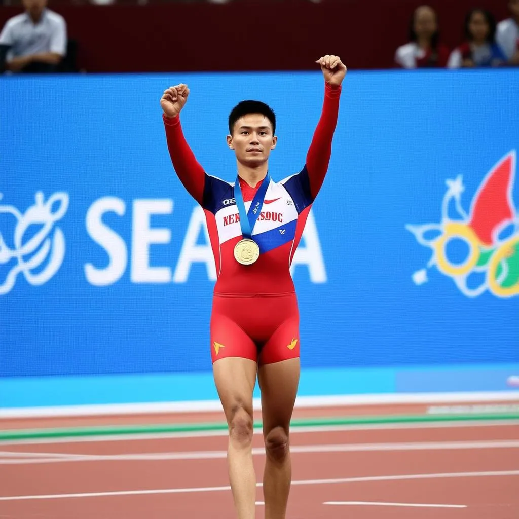 VĐV Việt Nam giành HCV SEA Games