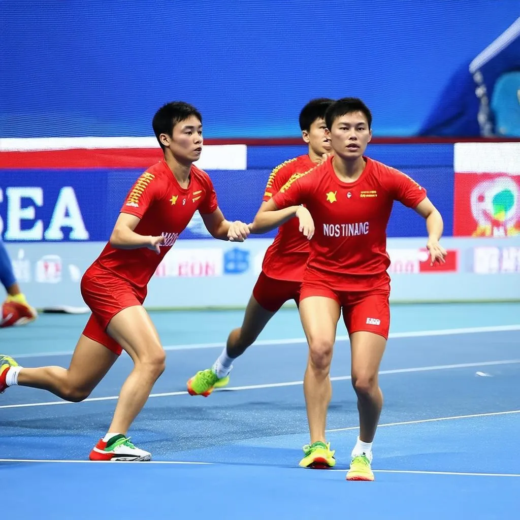 vận động viên việt nam thi đấu tại sea games