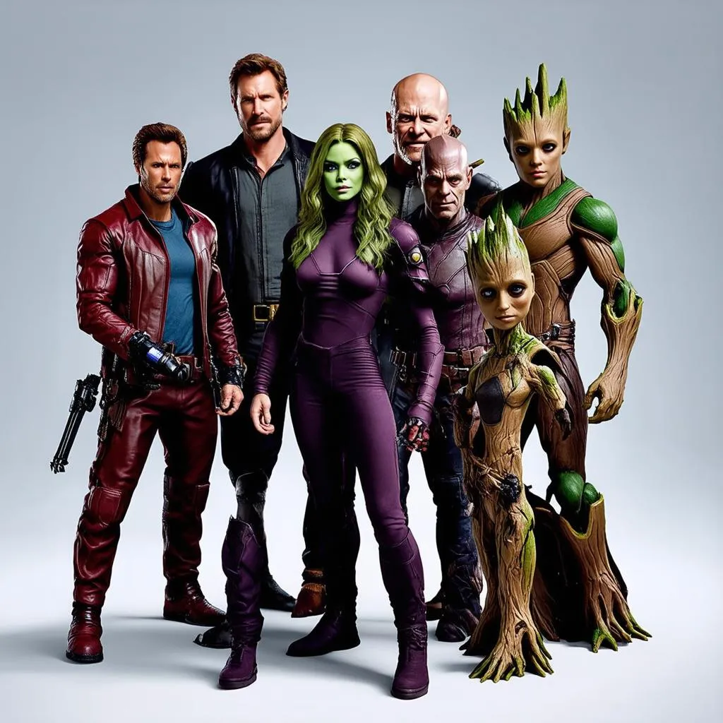 Guardians of the Galaxy team