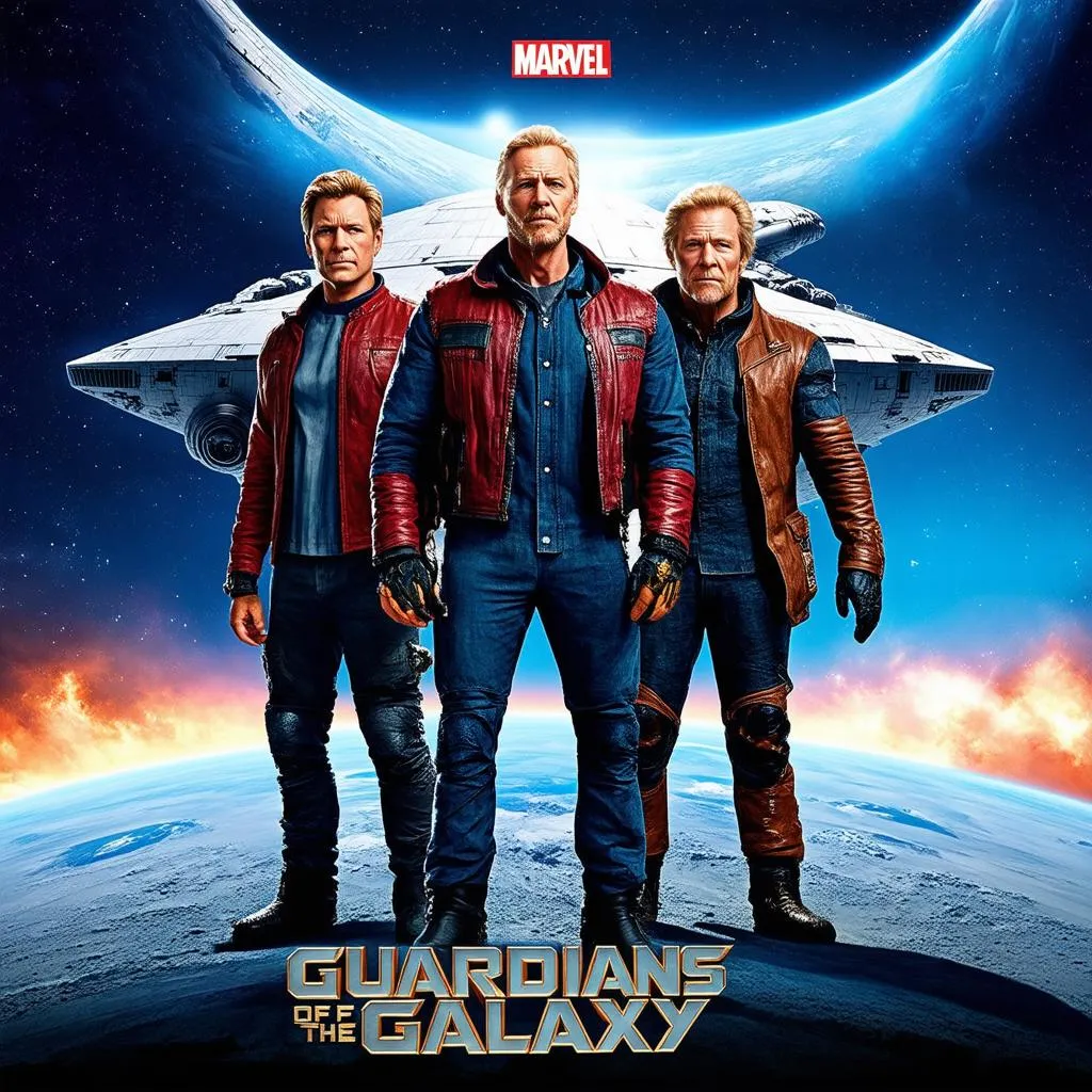 Guardians of the Galaxy in the movie