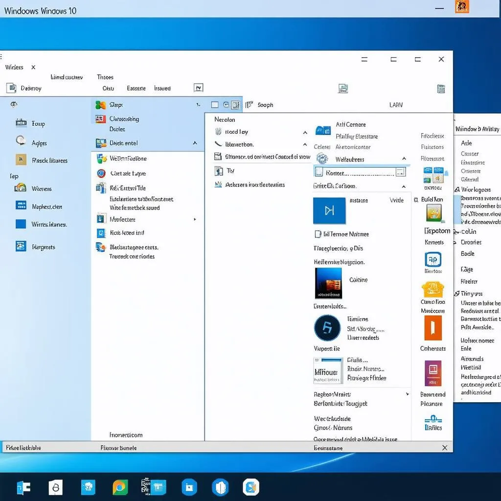 Windows 10 User Interface