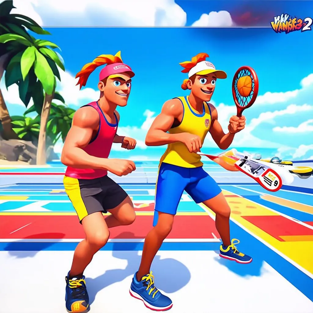 Trò chơi Windjammers 2 trên Nintendo Switch