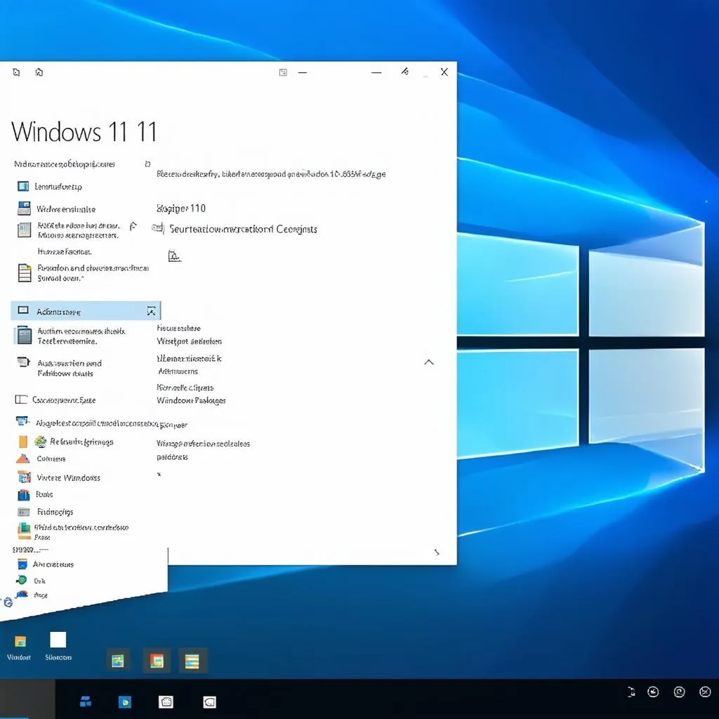 Giao diện Windows 11