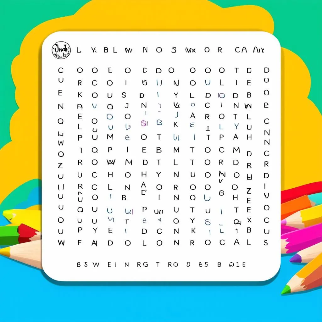 Word search game