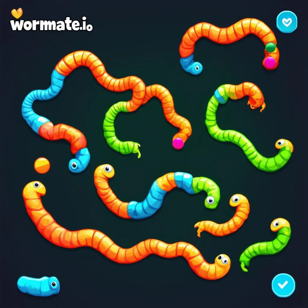 Gameplay Wormate.io