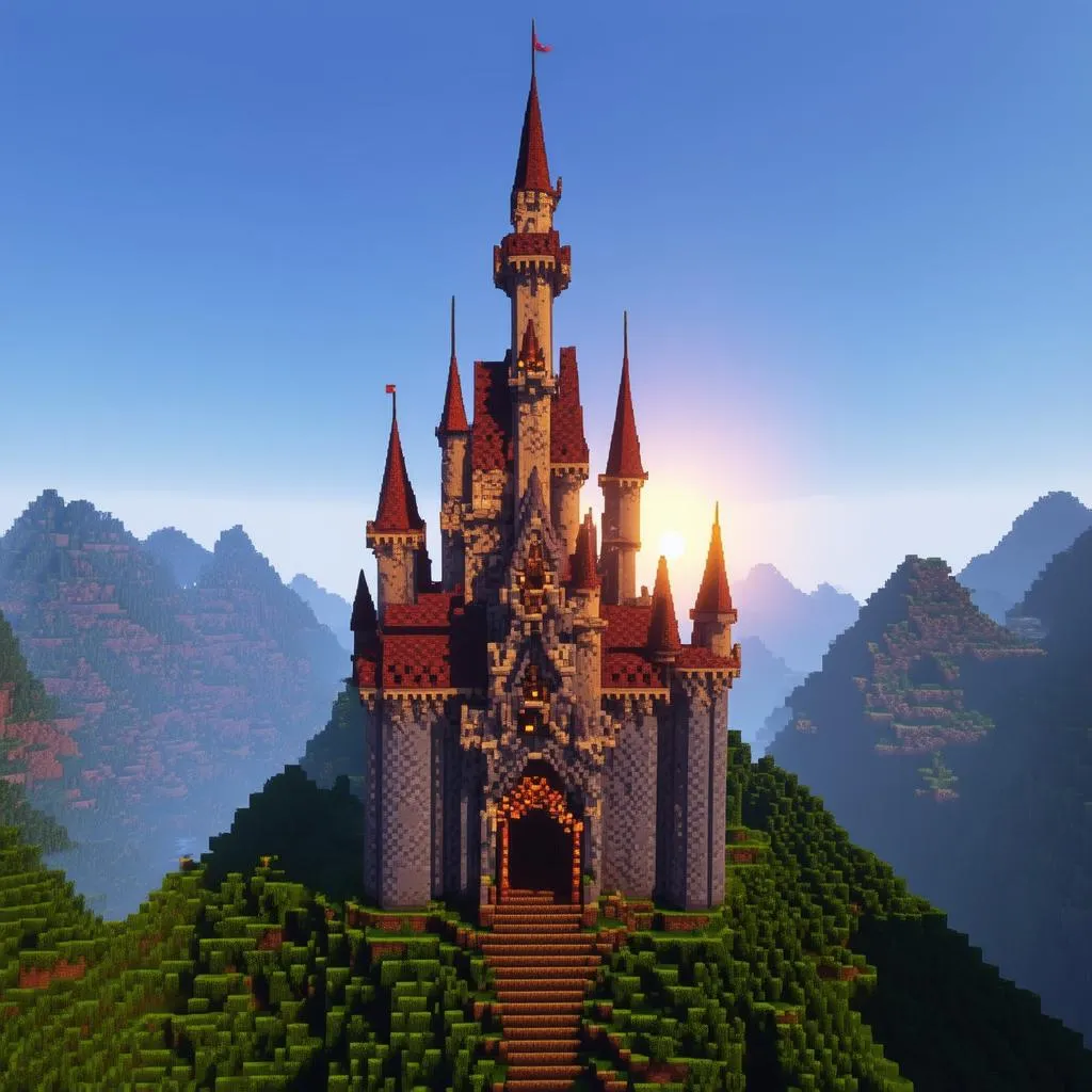 Xây Dựng Lâu Đài Minecraft