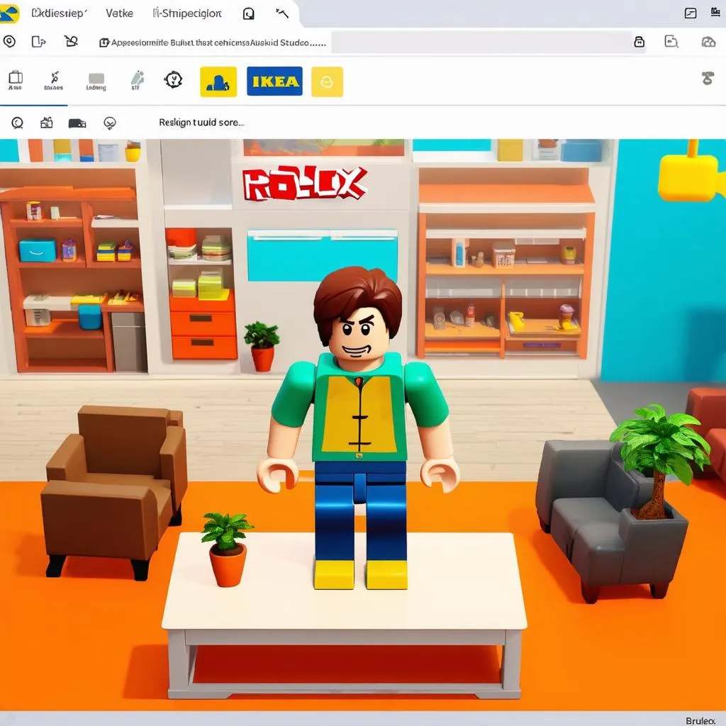 Xây Dựng Cửa Hàng IKEA Trên Roblox