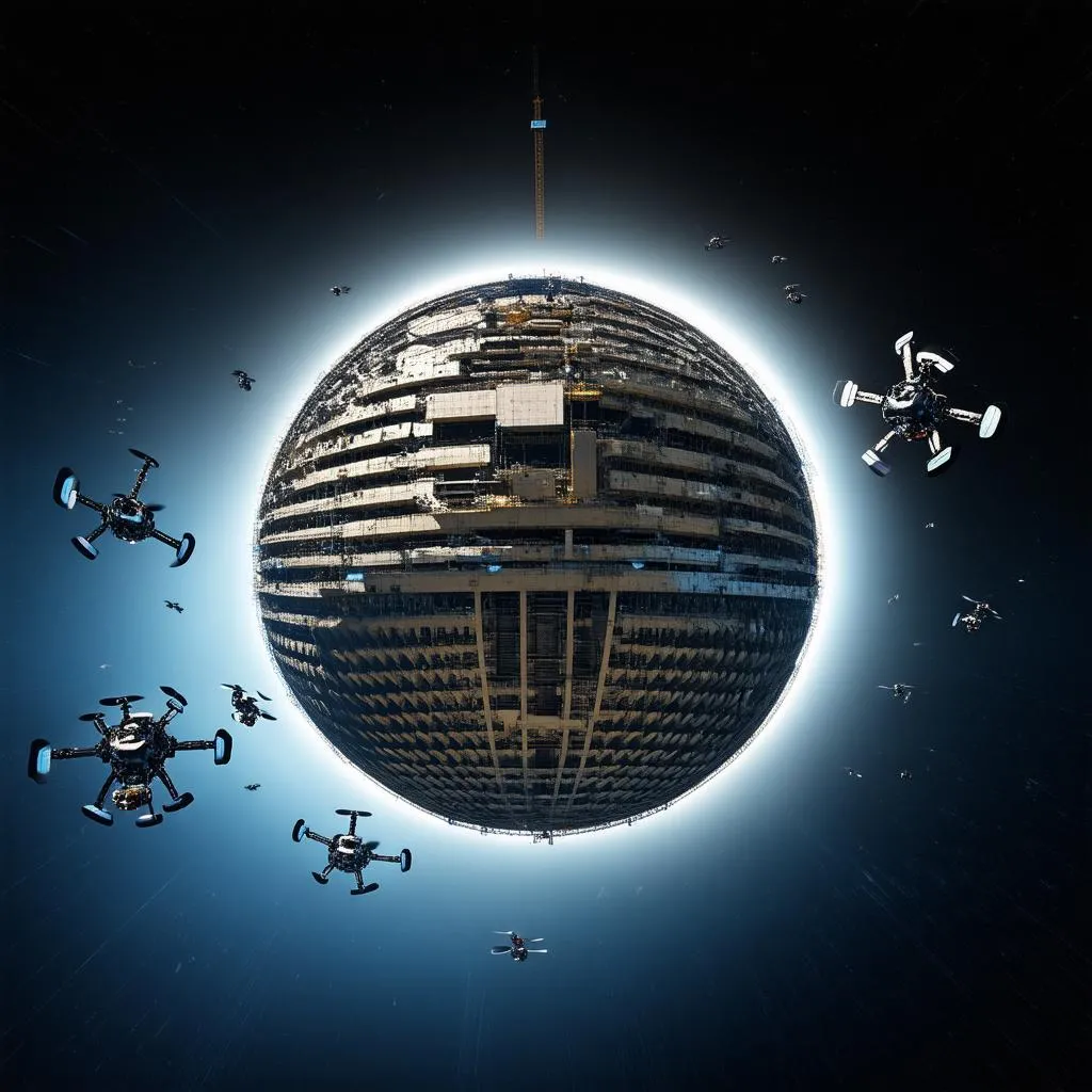 xây dựng dyson sphere