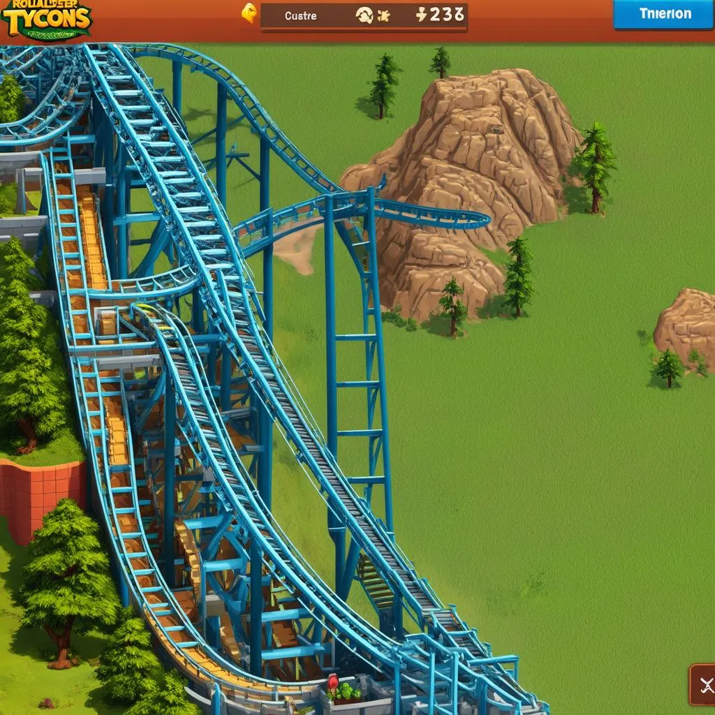 rollercoaster tycoon building