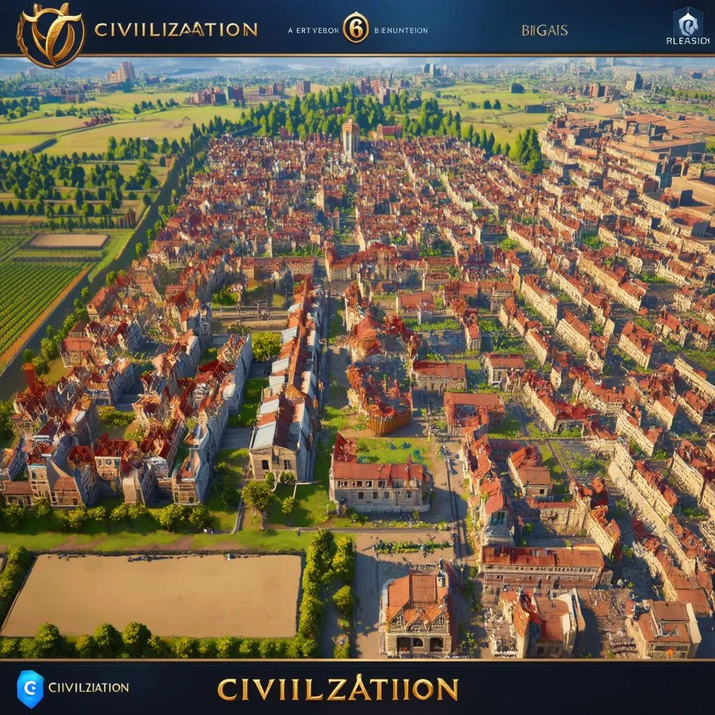 Xây dựng thành phố trong Civilization 6