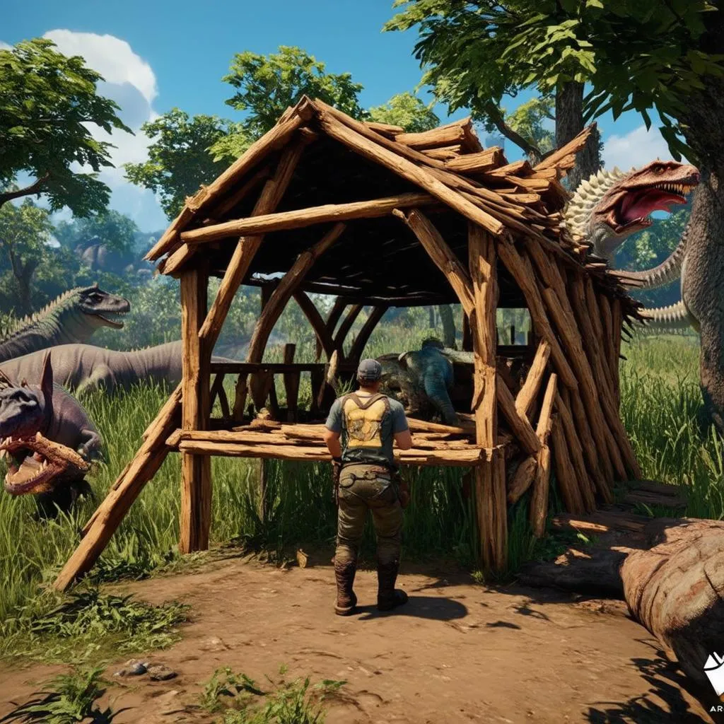 Xây dựng công trình trong Ark: Survival Evolved