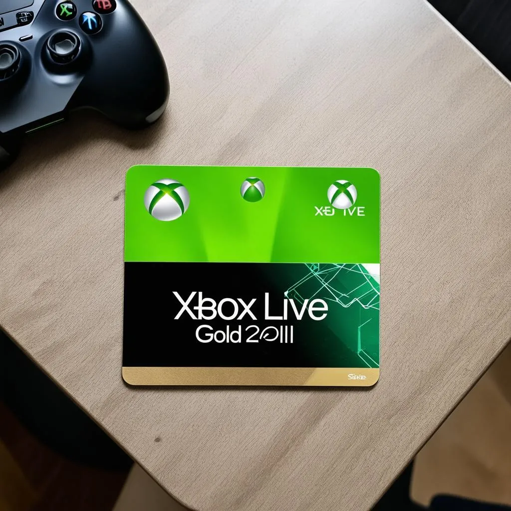 Thẻ Xbox Live Gold