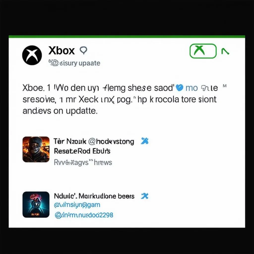 Xbox Twitter Tin tức