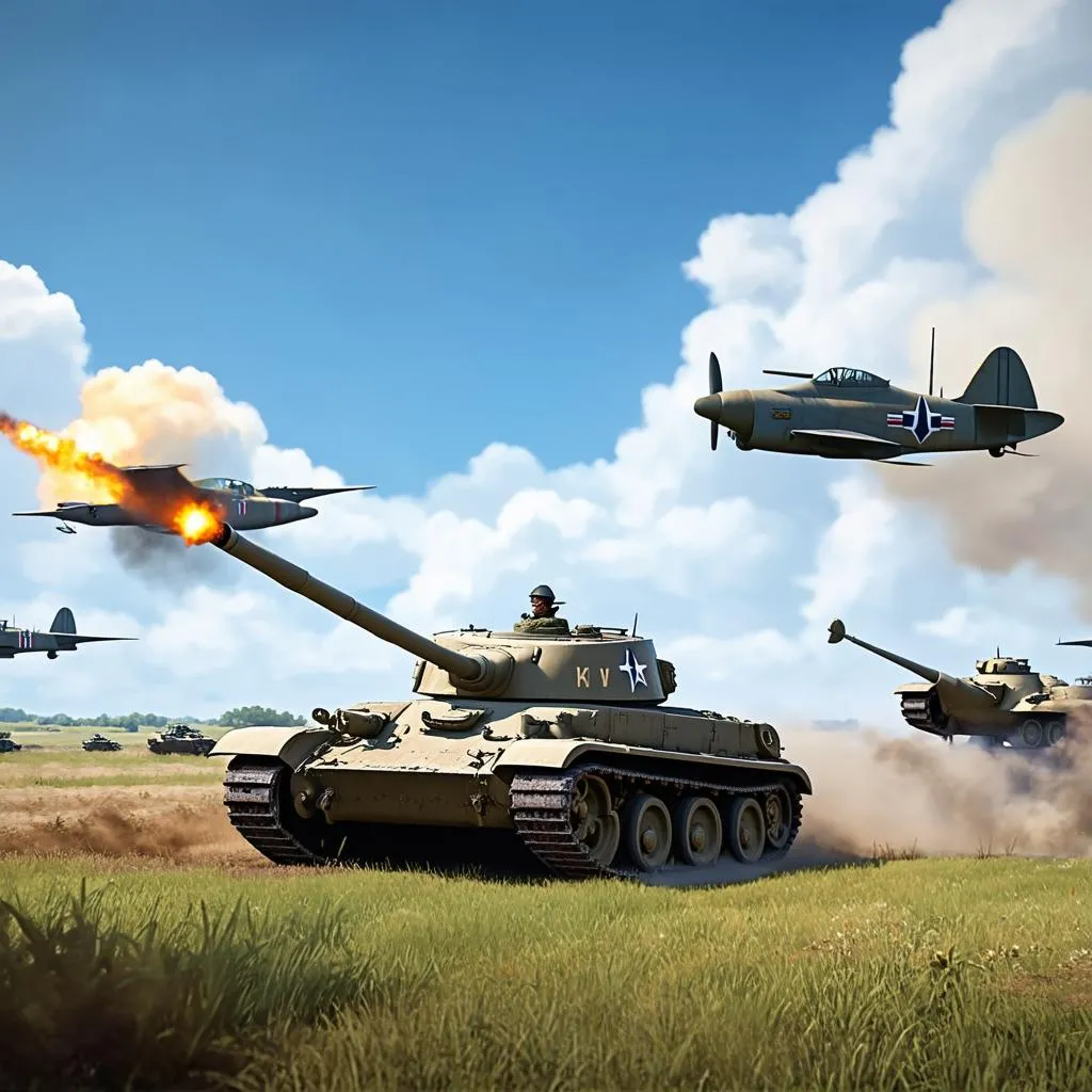 Chiến trường War Thunder