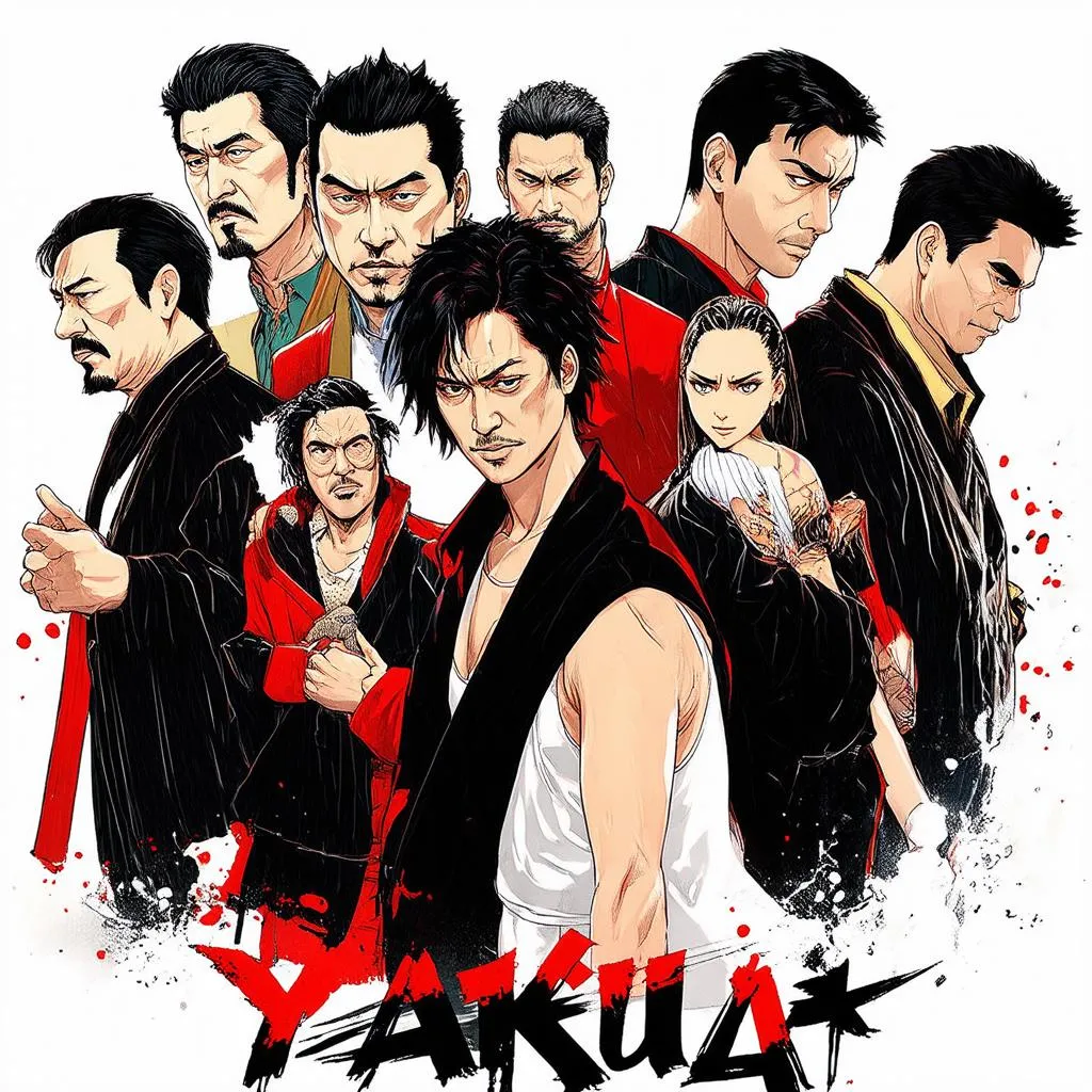 Yakuza Characters