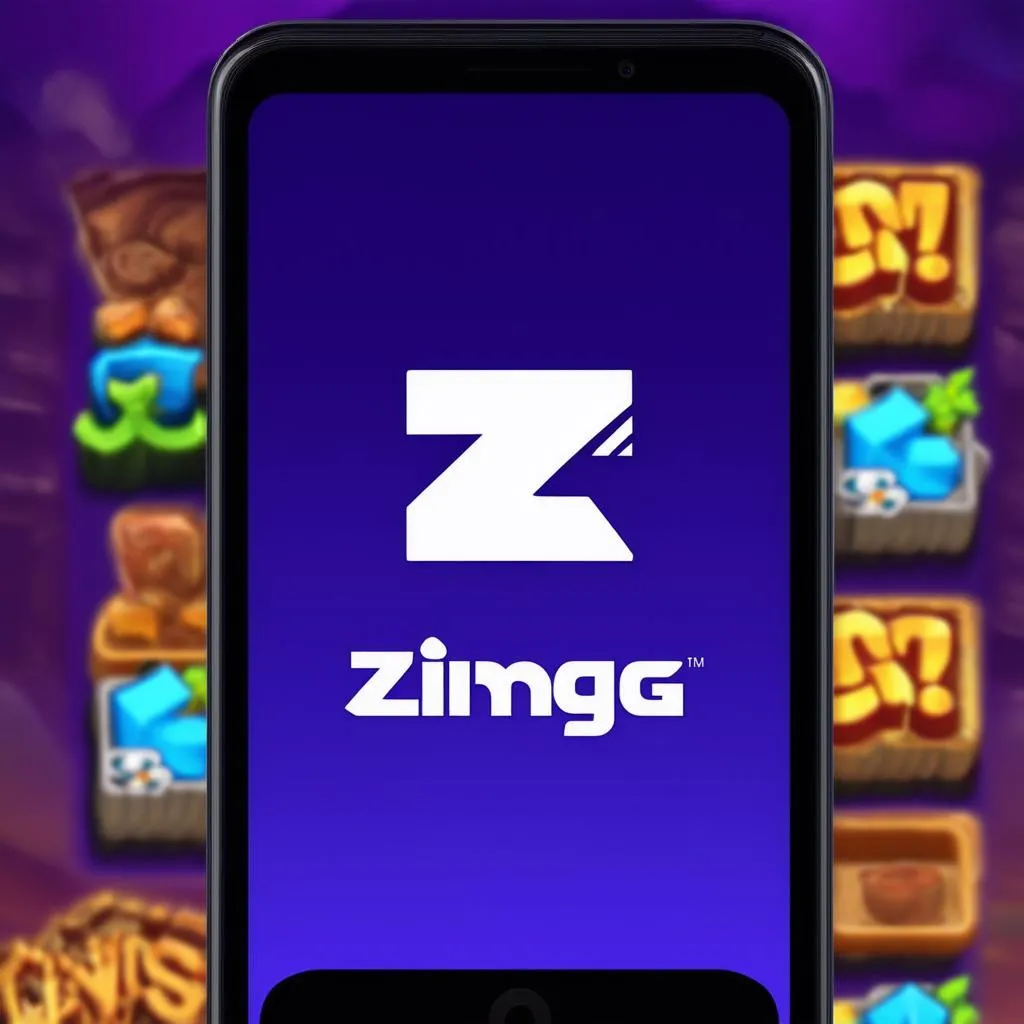 Zing Game Mobile Logo