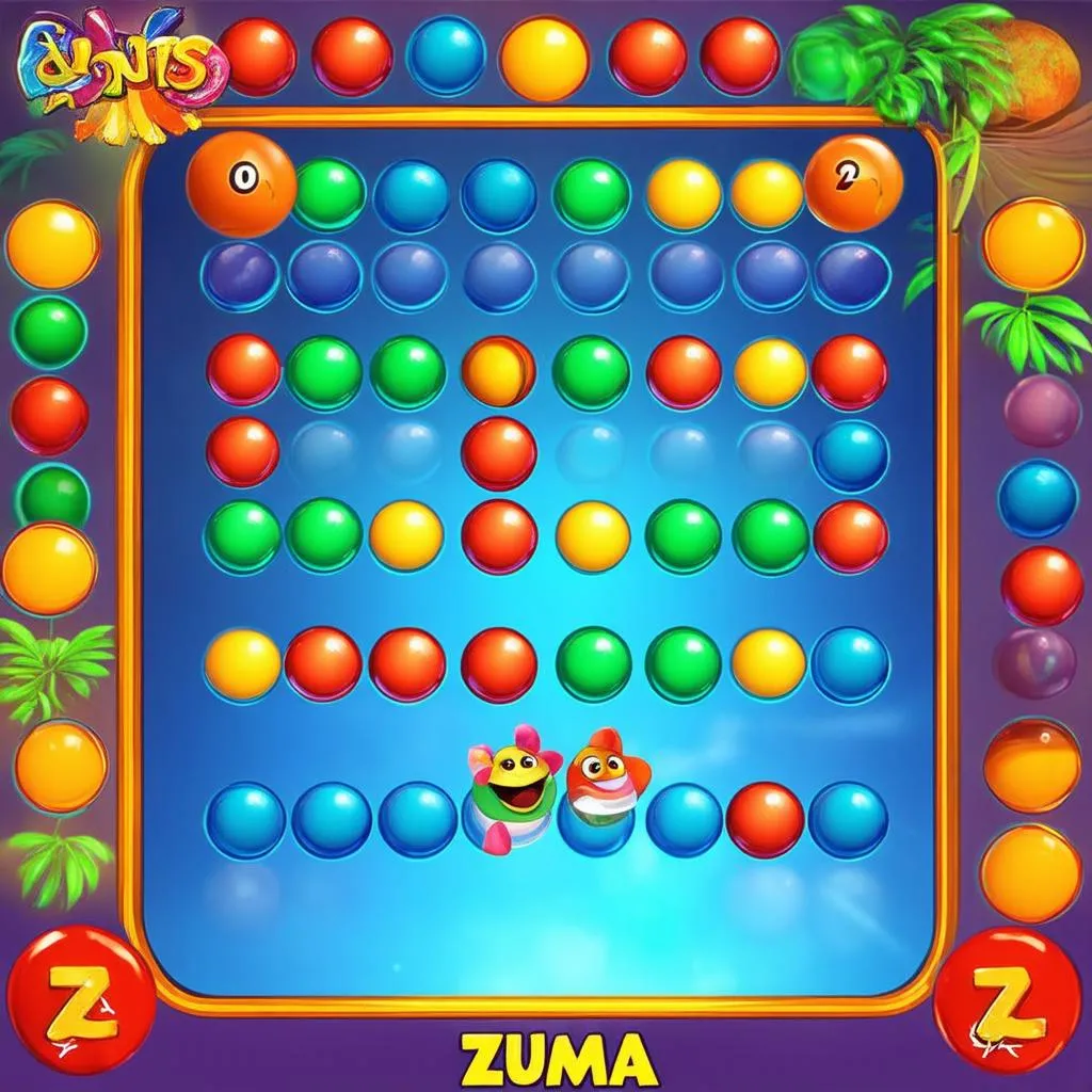 Game Zuma bắn bi cổ điển