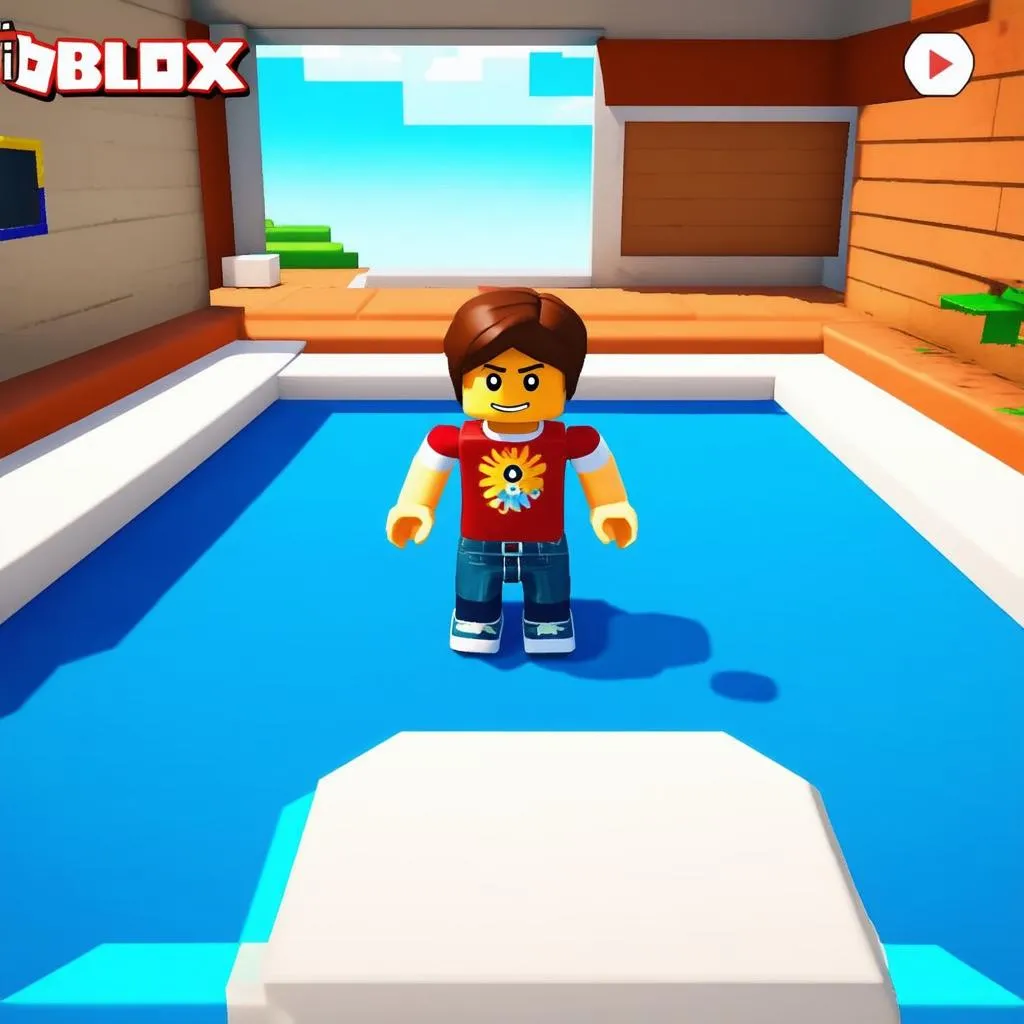 Màn hình chơi game Roblox