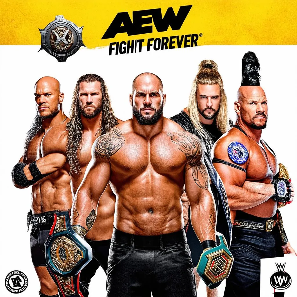 AEW: Fight Forever Cover Art