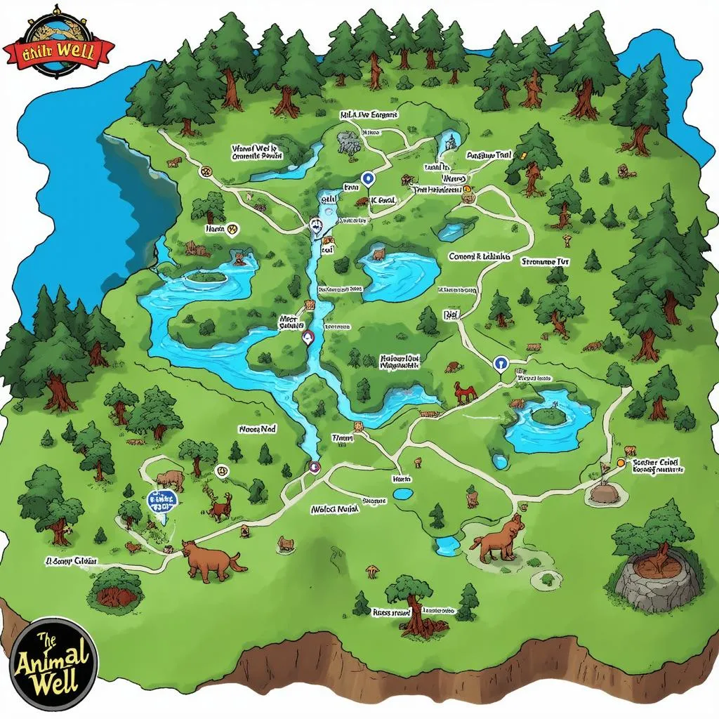 Animal Well Map