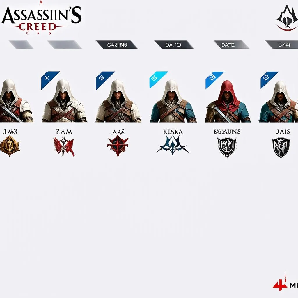 Assassin's Creed Series Games in Order