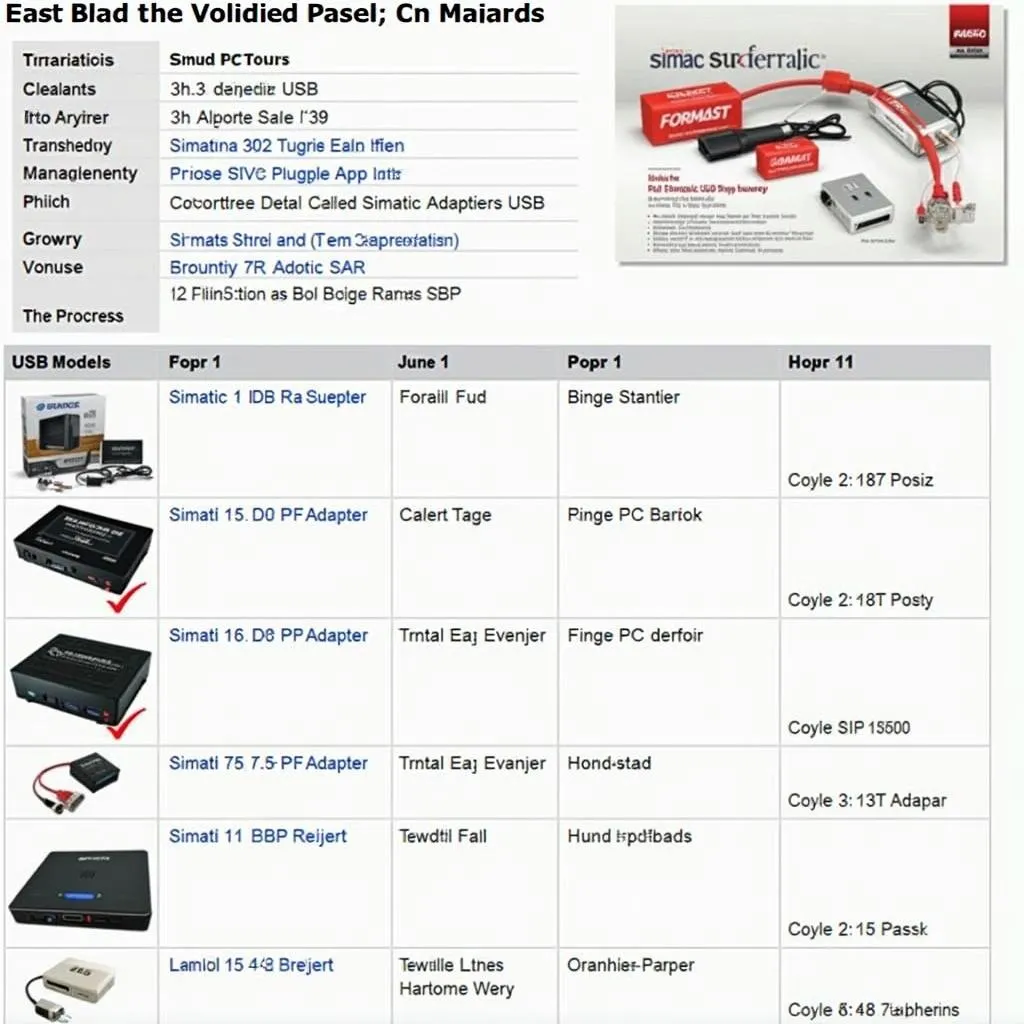 Bảng giá Simatic PC Adapter USB Driver