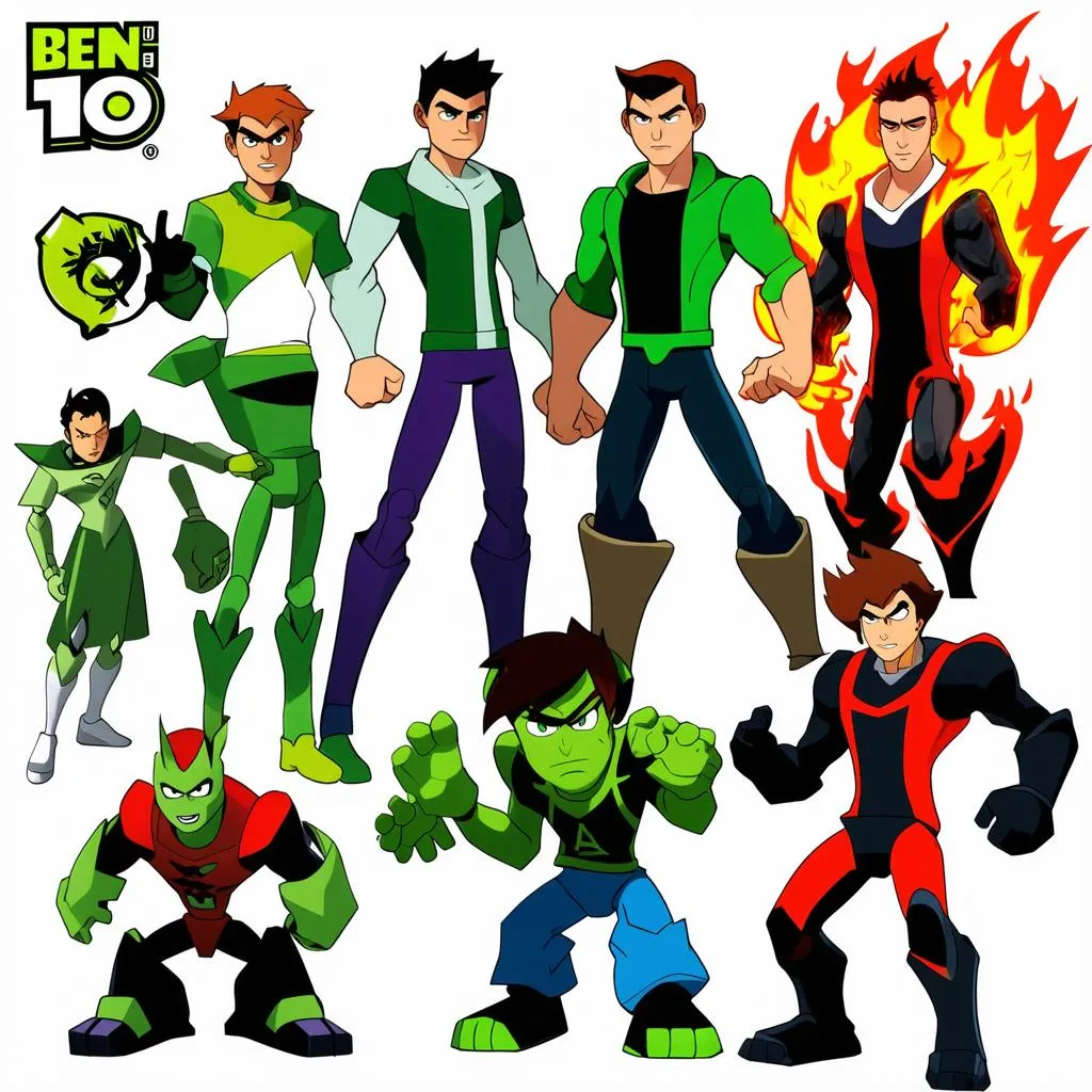 Ben 10 Game Characters