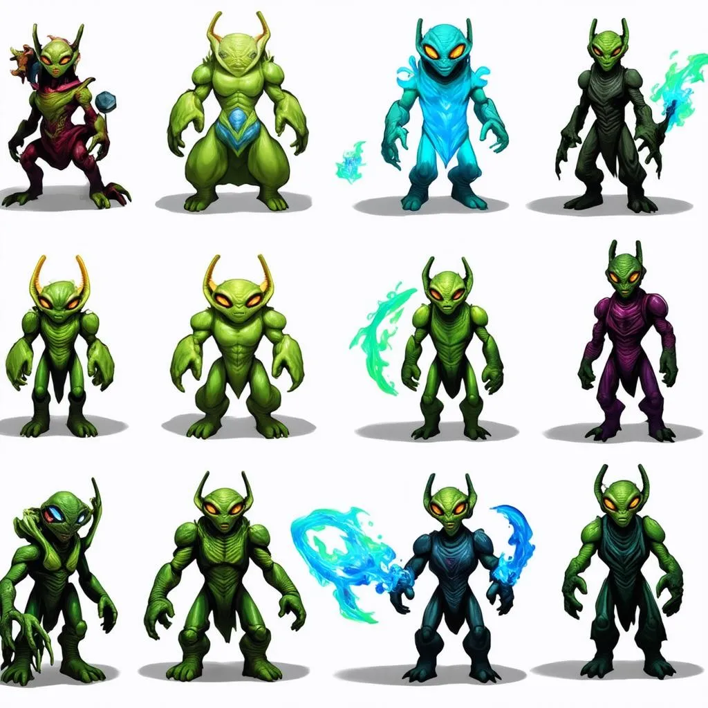 Bộ sưu tập Alien Ben 10 Omniverse 2