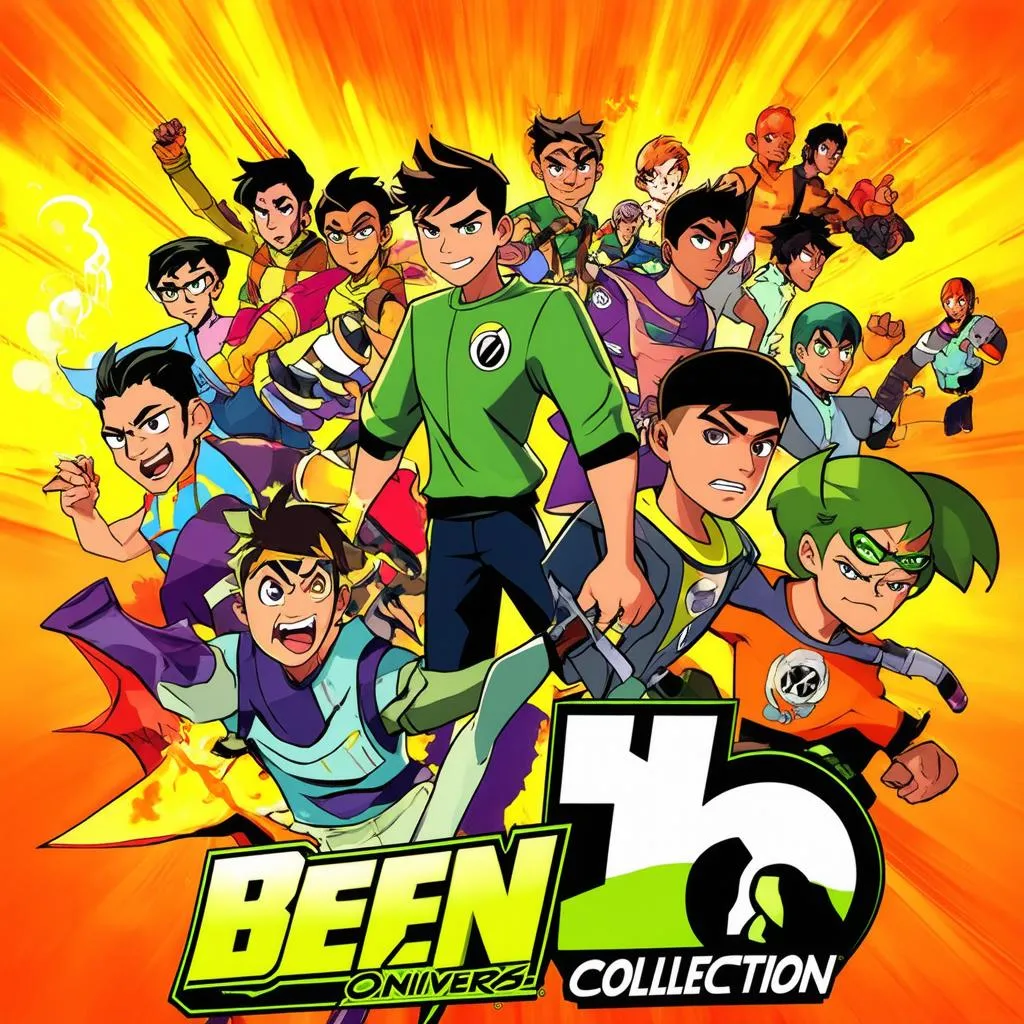 Ben 10 Omniverse Collection characters